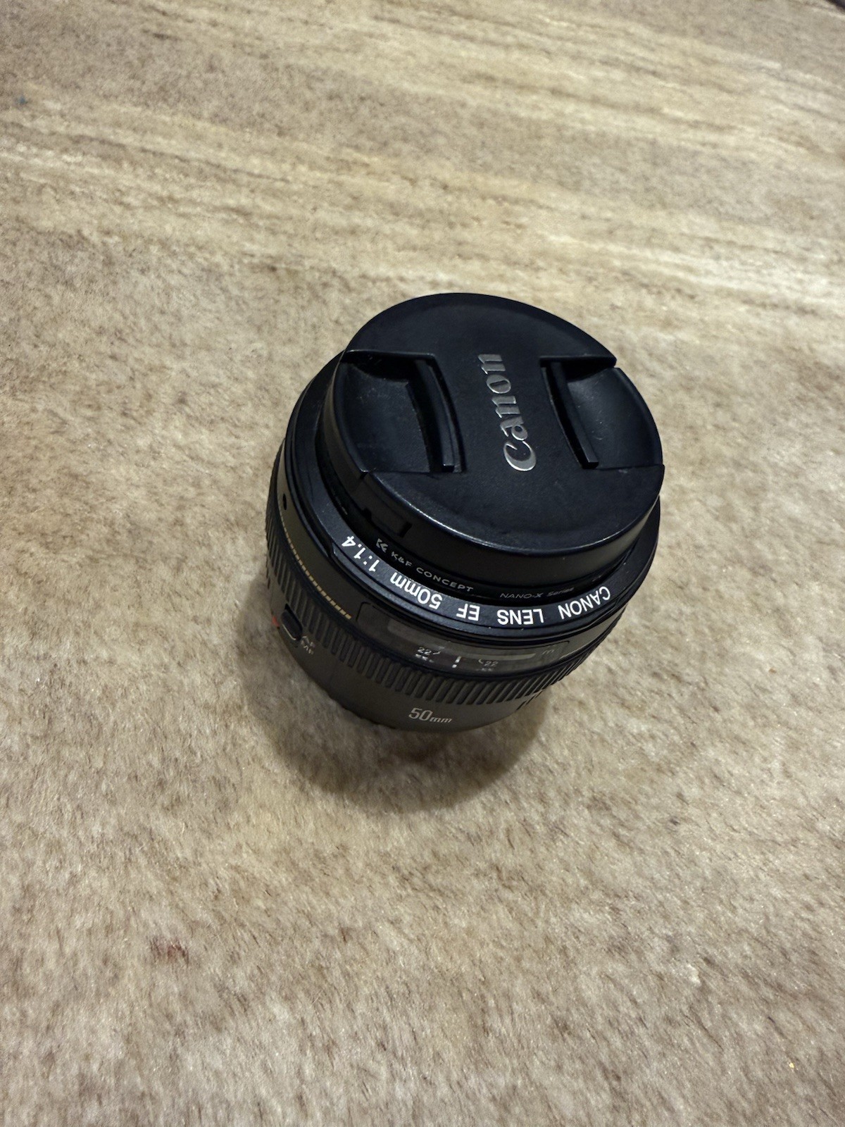 Canon EF 50mm f/1.4 USM Prime Lens (Good Condition) - photo 2