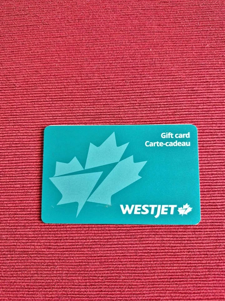 WestJet Gift Card - $248.57 Value
