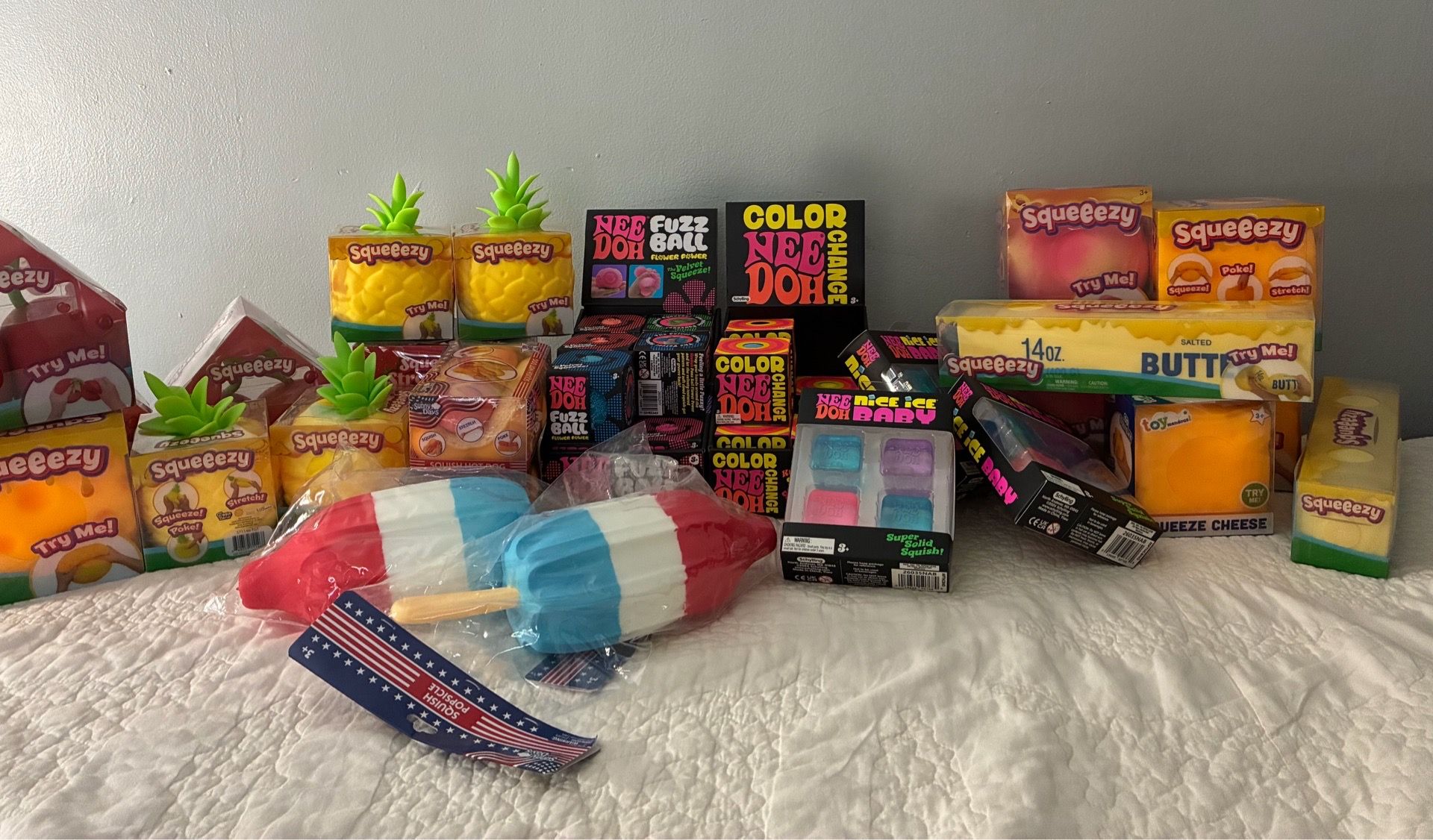 Needoh/Squeezy LOT (check images for items)