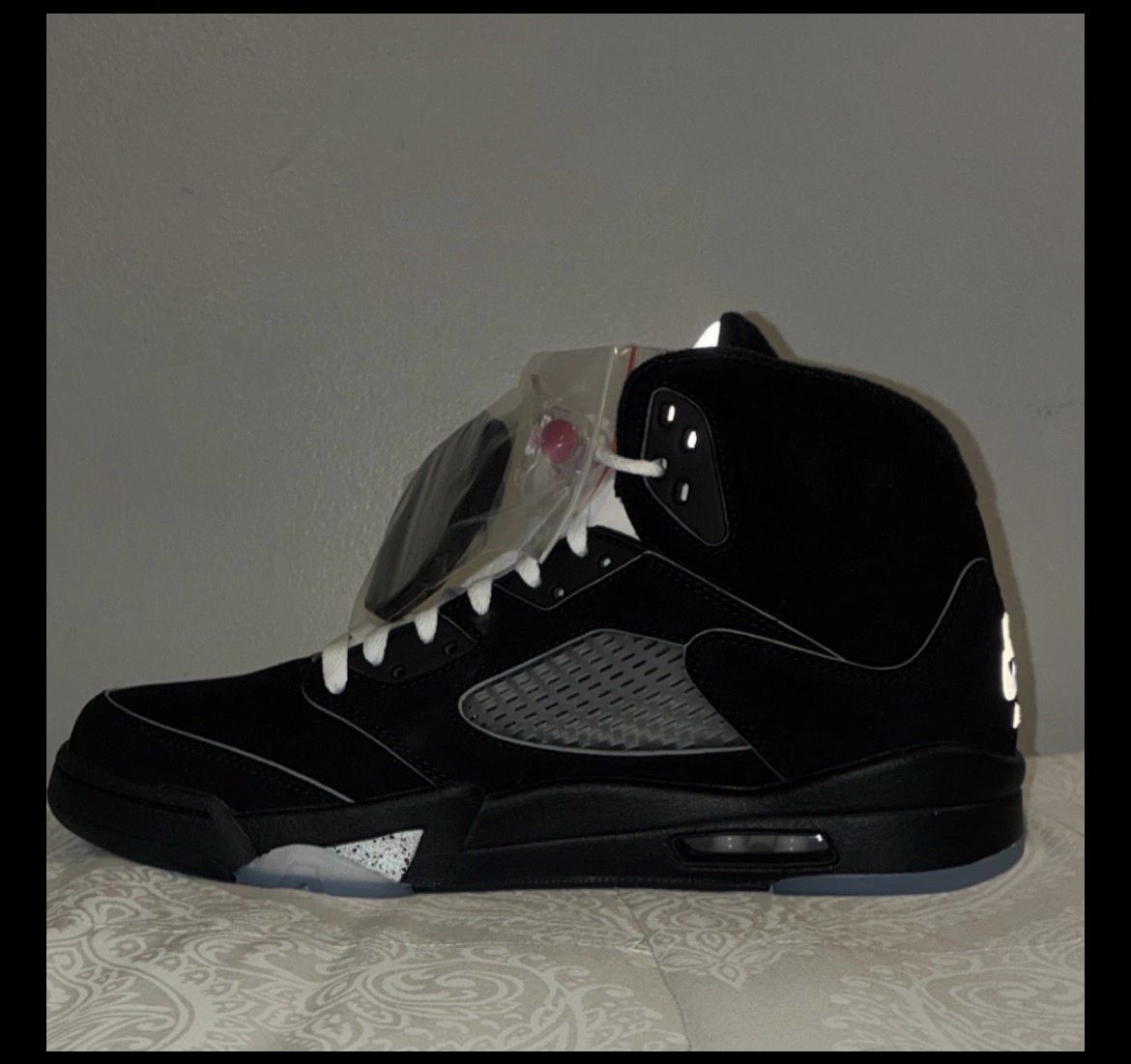 Air Jordan 5 2025 Reimagined Black Metallic - photo 4