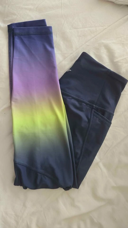 New Old Navy High-Rise Powersoft Leggings M - Navy & Gradient 2- - photo 2