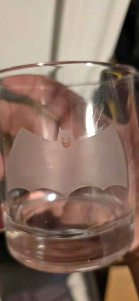 DC Comics Batman 80 Years Loot Crate Exclusive Tumbler Glass Set