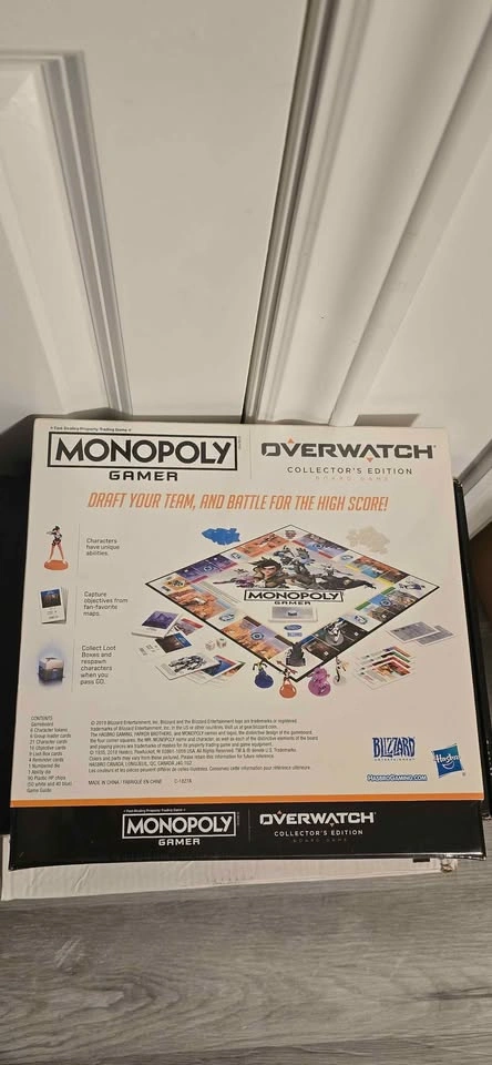 Monopoly Overwatch Collector's Edition Board Game - photo 2