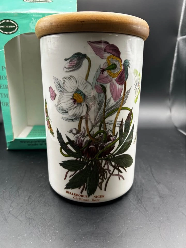 Vintage Portmeirion 8” Canister with Lid - photo 2
