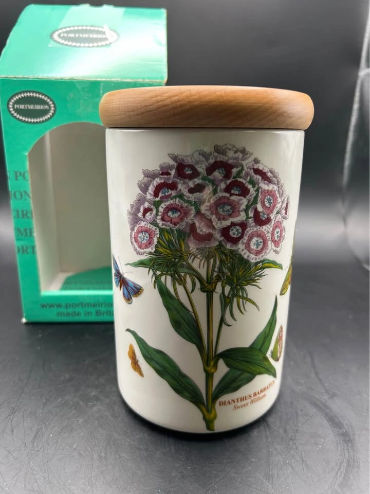 Vintage Portmeirion 7” Canister with Lid - photo 2