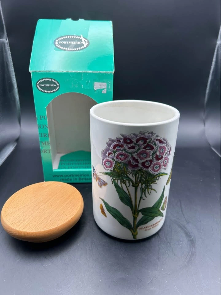 Vintage Portmeirion 7” Canister with Lid - photo 3