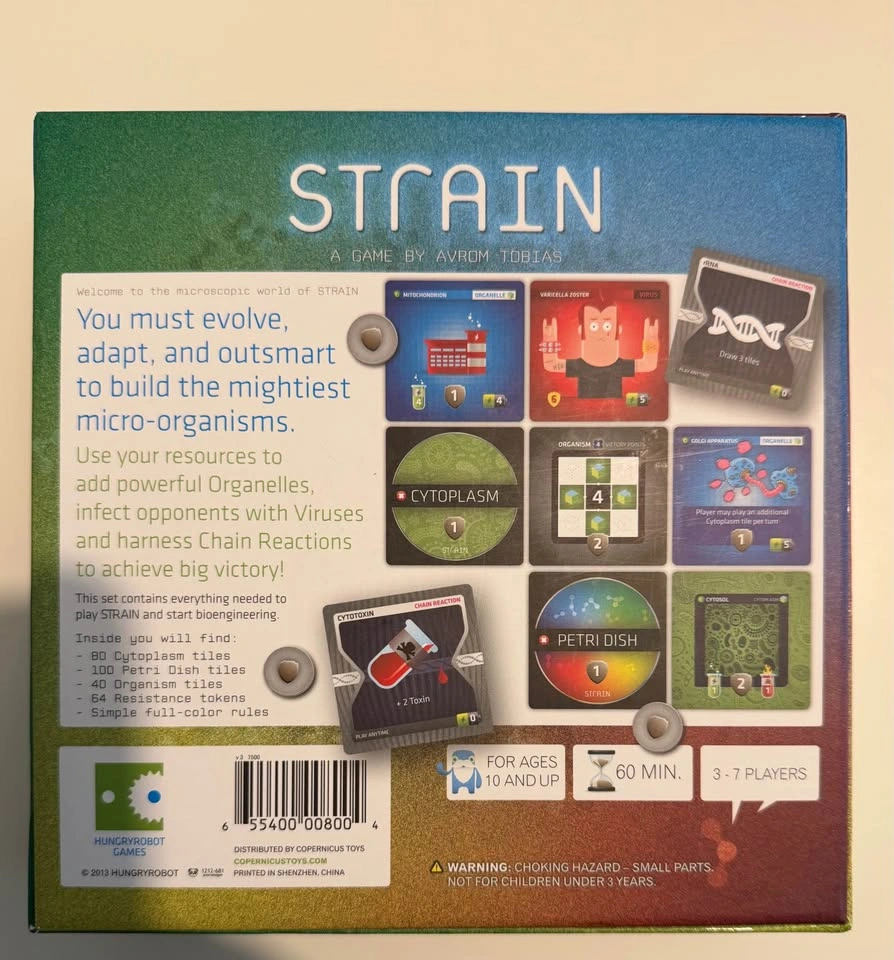 Strain Board Game - photo 2