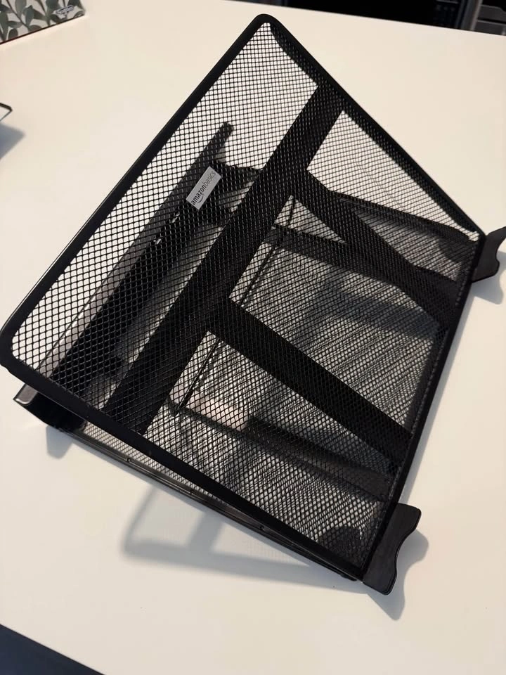 Amazon Basics Ventilated Adjustable Laptop Desk Stand - photo 2