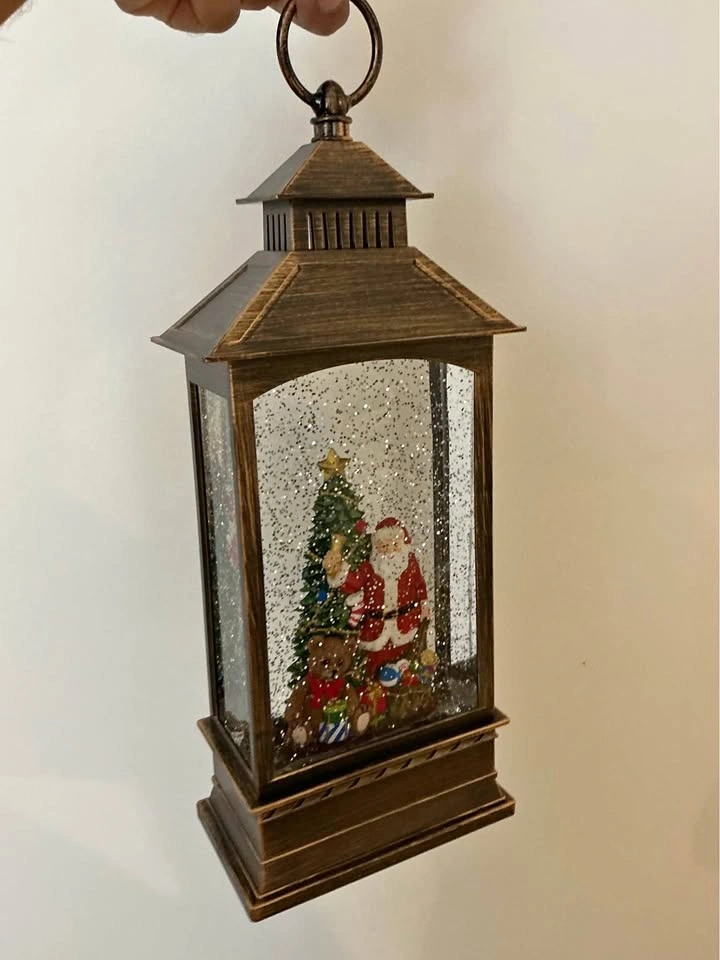 Holiday Lantern with LED lights