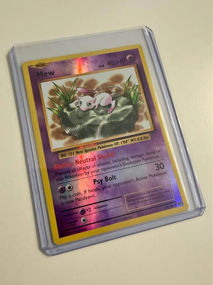 Evolutions Reverse Holo Mew (2016) ✨