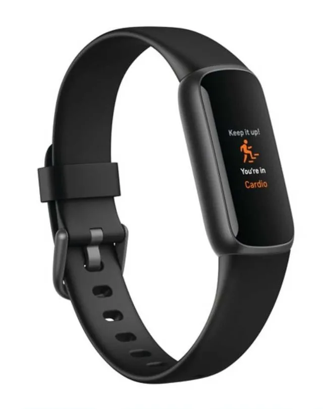 Black Fitbit Luxe Smart watch thumbnail