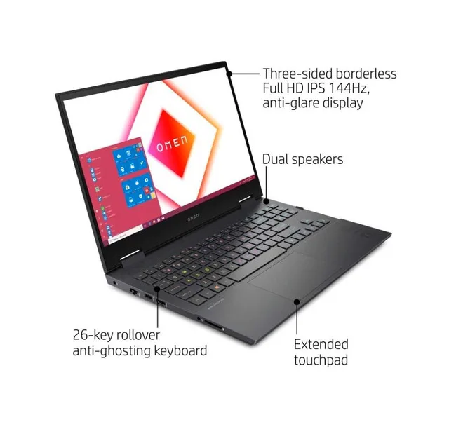HP Omen RTX 3060 + Ryzen Gaming Laptop image indicator(2)