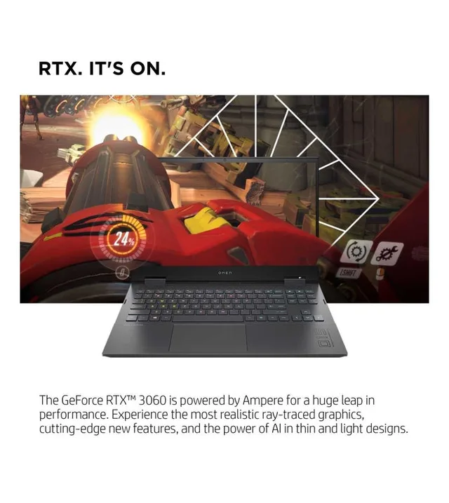 HP Omen RTX 3060 + Ryzen Gaming Laptop image indicator(4)