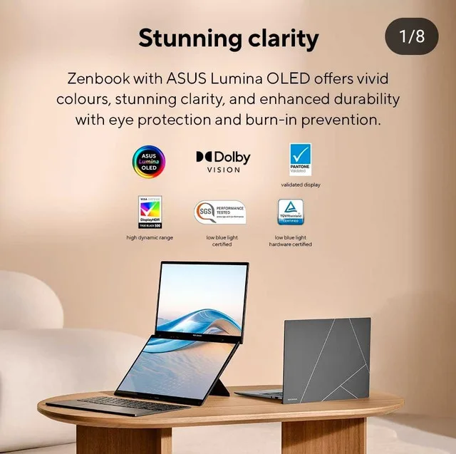 Asus Zenbook S 13 OLED THIN & LIGHT CORE i7 image indicator(9)