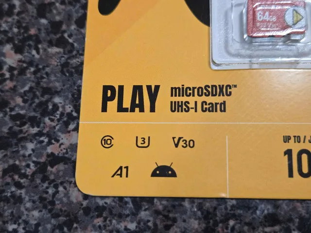 FAST Lexar 64gb MICROSDXC V30 Class10 100 mb/s image indicator(3)