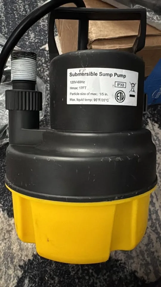 1.5HP Submersible Sump Pump 3800GPH w/ Auto On/Off image indicator(8)