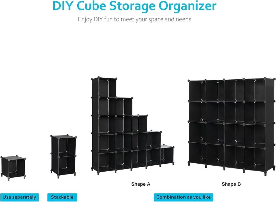 16-Cube Storage Organizer Shelf image indicator(4)