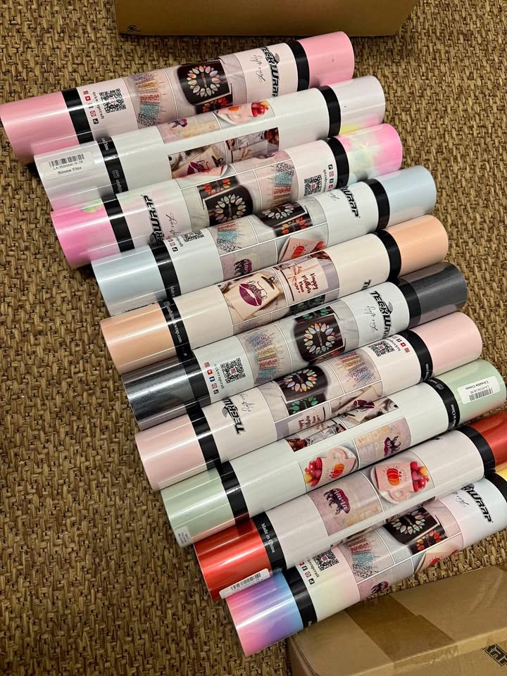 10 teckwrap craft holographic vinyl 5 ft per roll