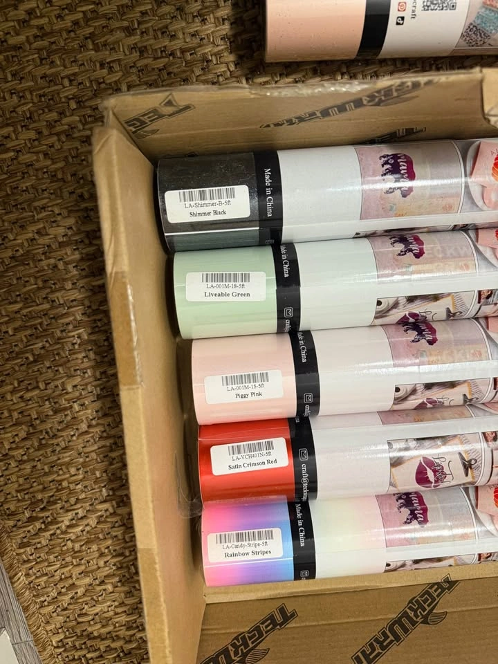 10 teckwrap craft holographic vinyl 5 ft per roll - photo 5