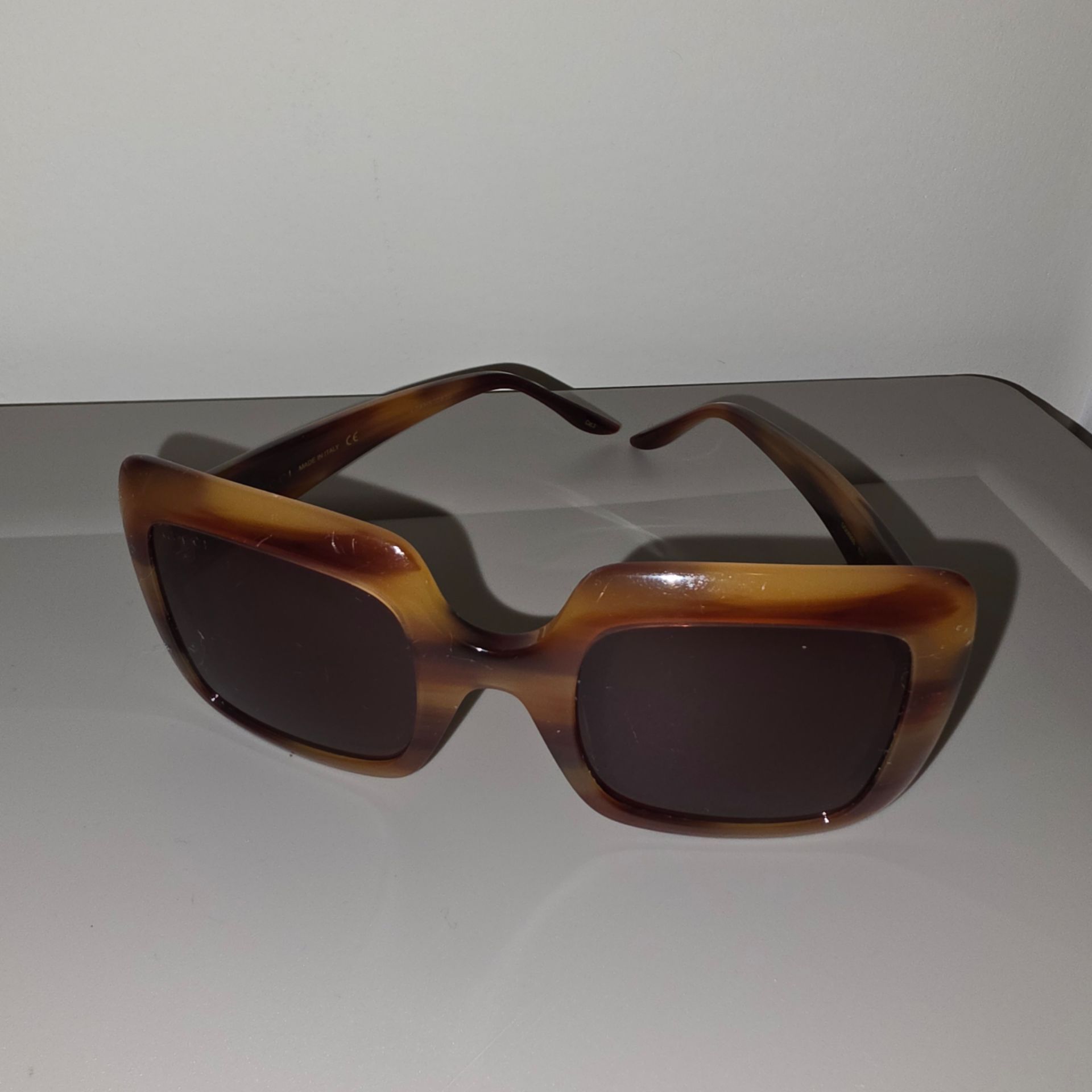 Gucci GG0896S 004 Striped Havana/Violet 52-25-145 Sunglasses - photo 3