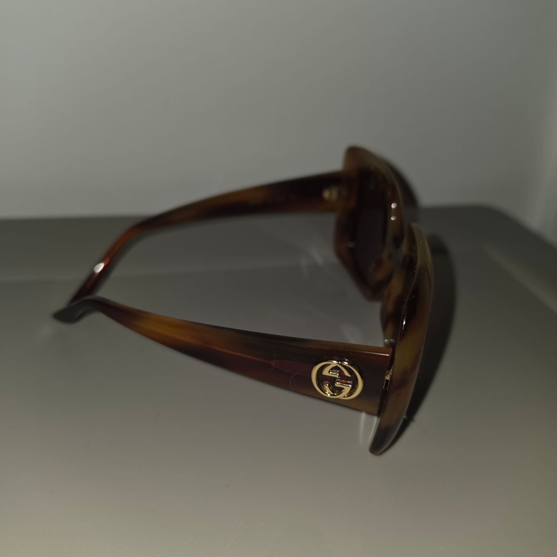 Gucci GG0896S 004 Striped Havana/Violet 52-25-145 Sunglasses - photo 4