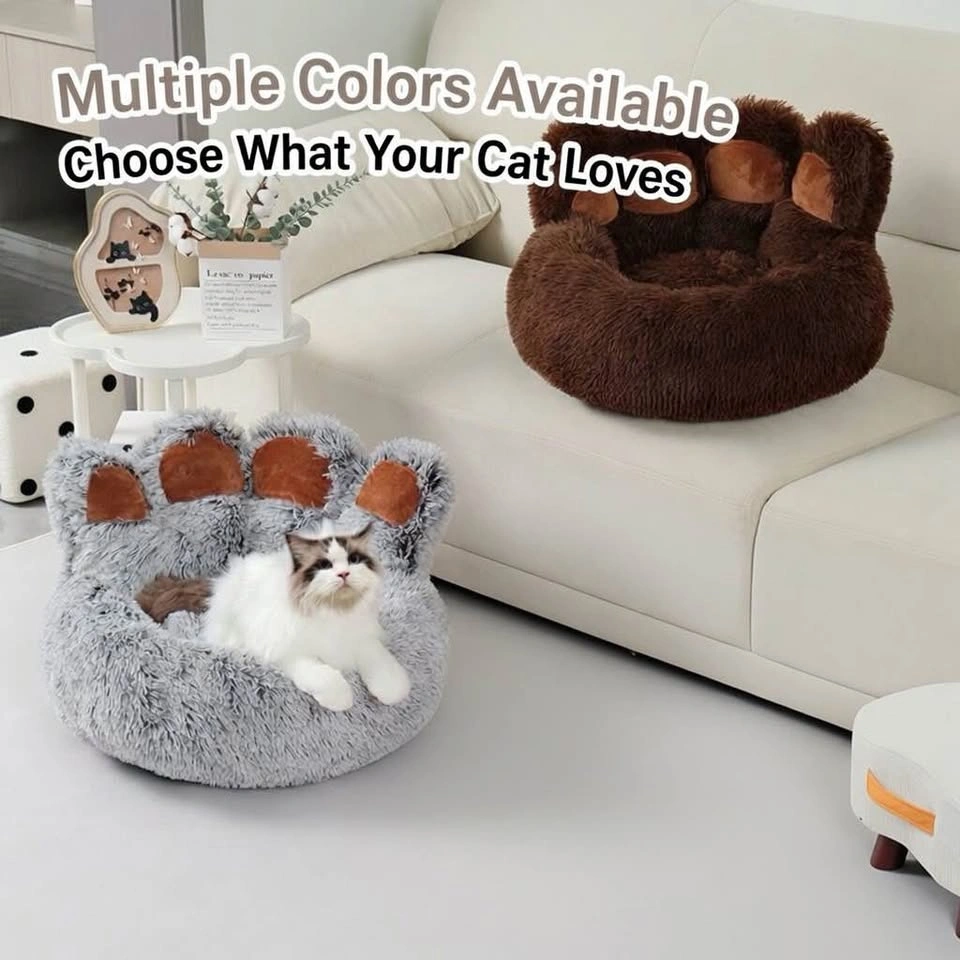 Cute Bear Paw Pet Bed - photo 3