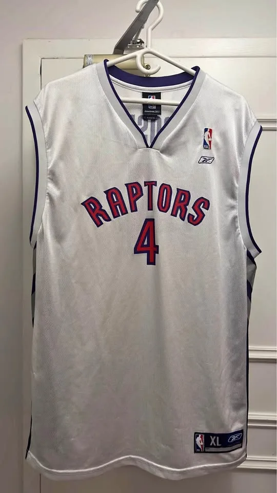Retro Chris Bosh Reebok raptors jersey thumbnail