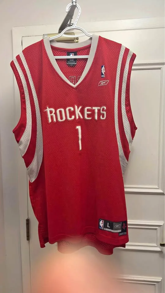 Retro Tracy Mcgrady Rockets Jersey thumbnail