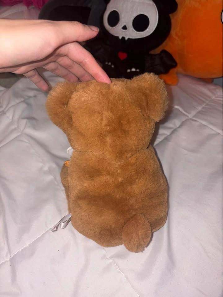 teddy bear with flower - photo 2