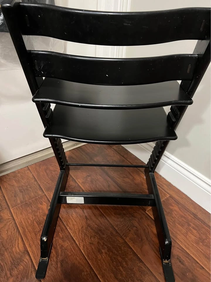 Stokke Tripp Trapp chair, baby set, gliders, safety harness - photo 3