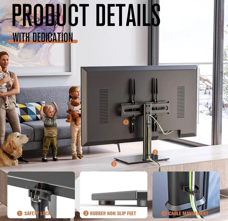 TV stand for flat screen TVs 27” to 60” - BNIB - photo 3