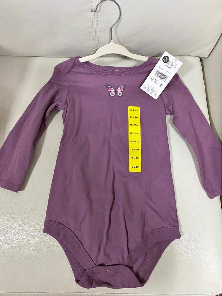 Butterfly long sleeved onesie 18-24 months