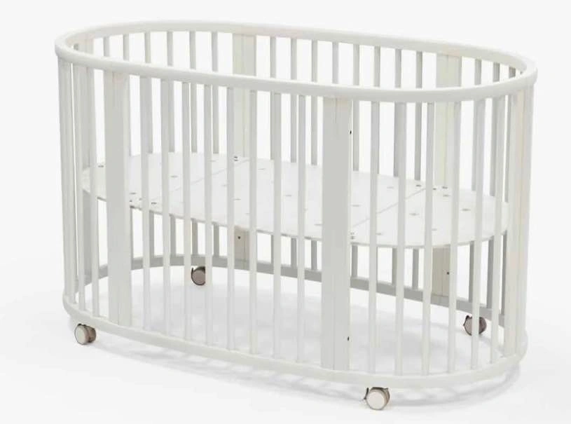 Stokke Sleepi (V2) in white + two mattresses and 4 sheets - photo 5
