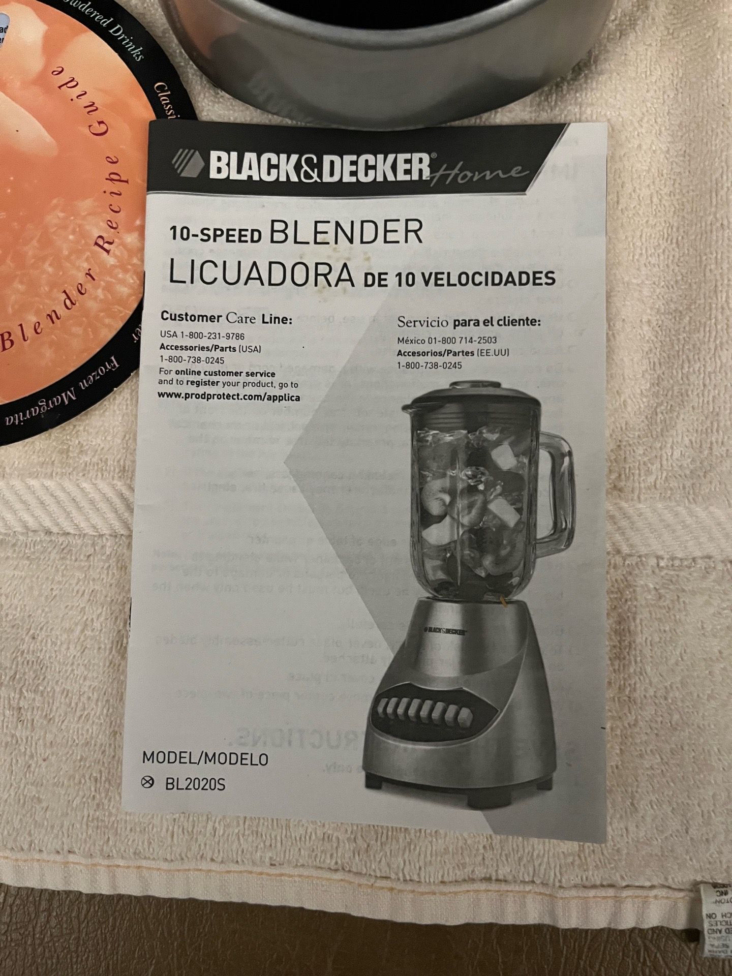 Black & Decker 10-Speed Blender (BL2020S) Glass Jar + Extras - photo 4