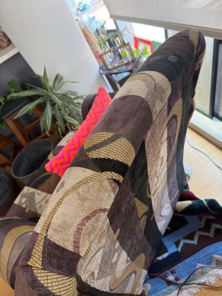 Colorful 90's living room chair - photo 3