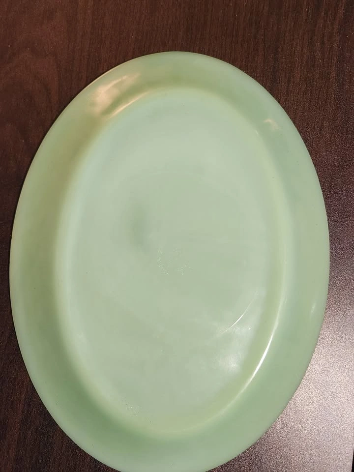 Fire King Jadeite 12" Oval Dish - photo 4