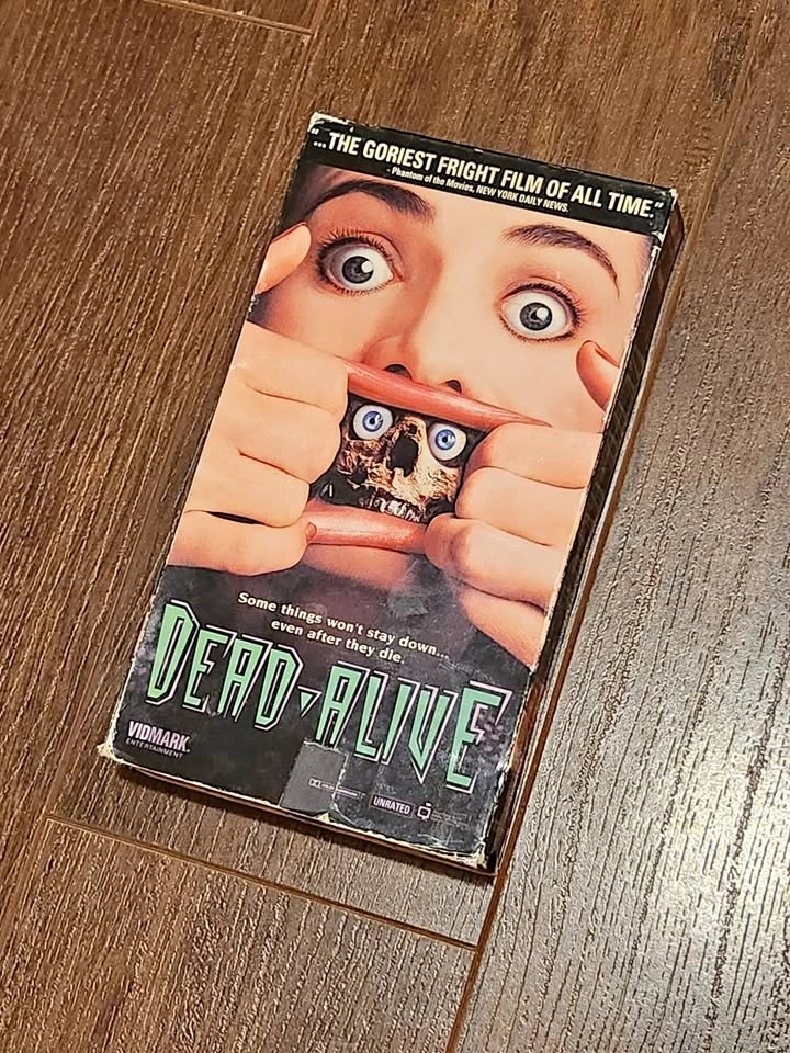 Dead Alive Unrated VHS - Horror Cult Classic