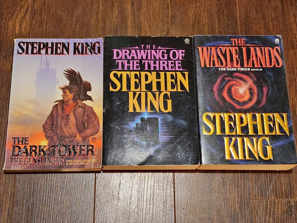 Stephen King - The Dark Tower I, II & III, Vintage Paperback