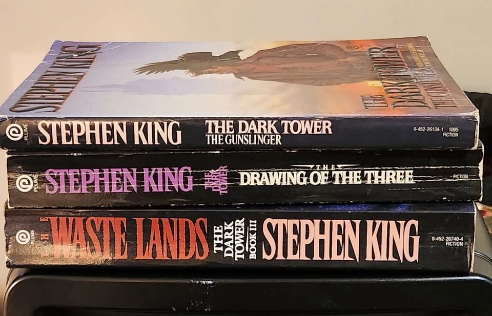 Stephen King - The Dark Tower I, II & III, Vintage Paperback - photo 3