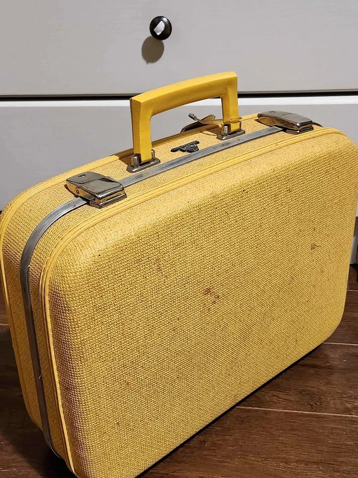 Vintage McBrine Hardshell Travel Case