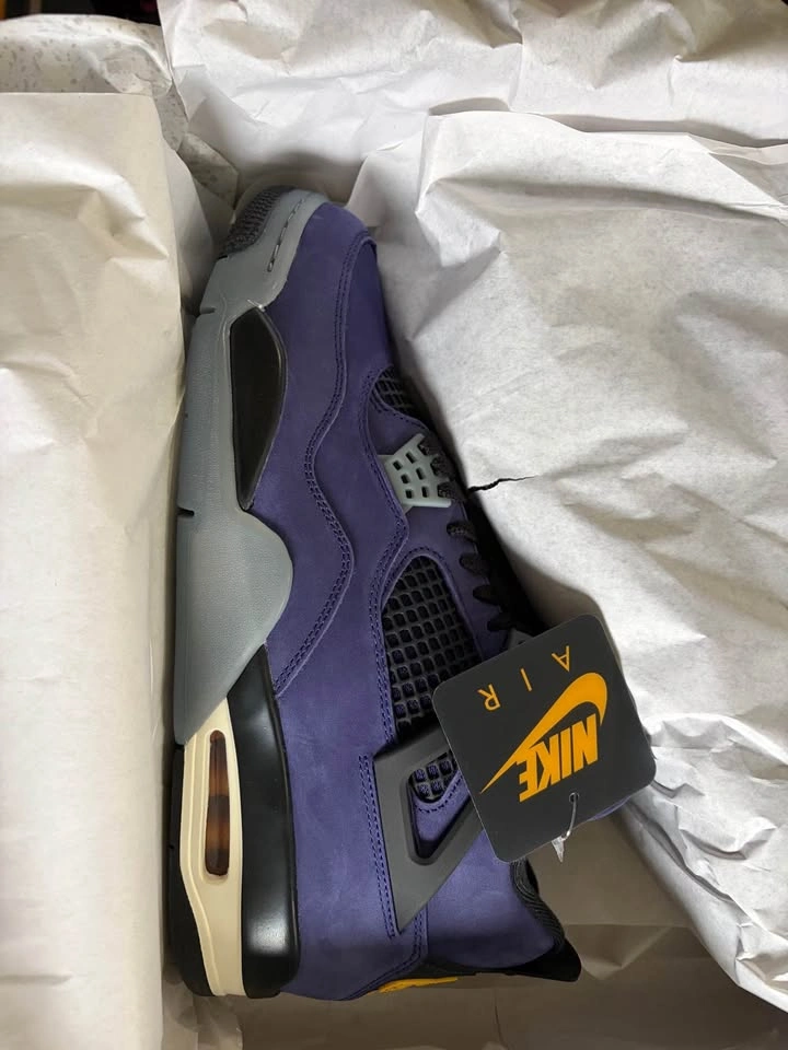 Lakers Air Jordan 4 - photo 2