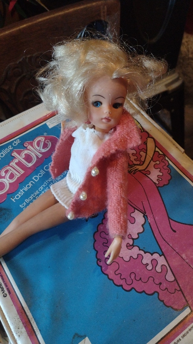 Sindy Ballerina doll with cardigan sweater - photo 4