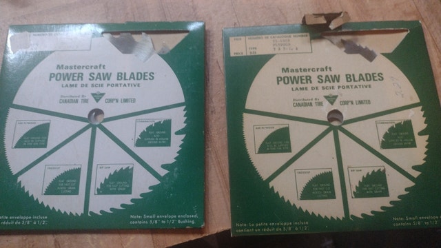 2 power saw blades