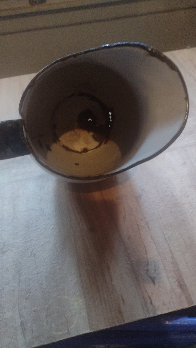 Antique/vintage enamel jug - photo 2