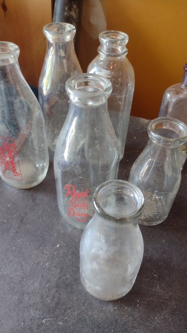 Vintage Milk bottles/medicine - photo 2