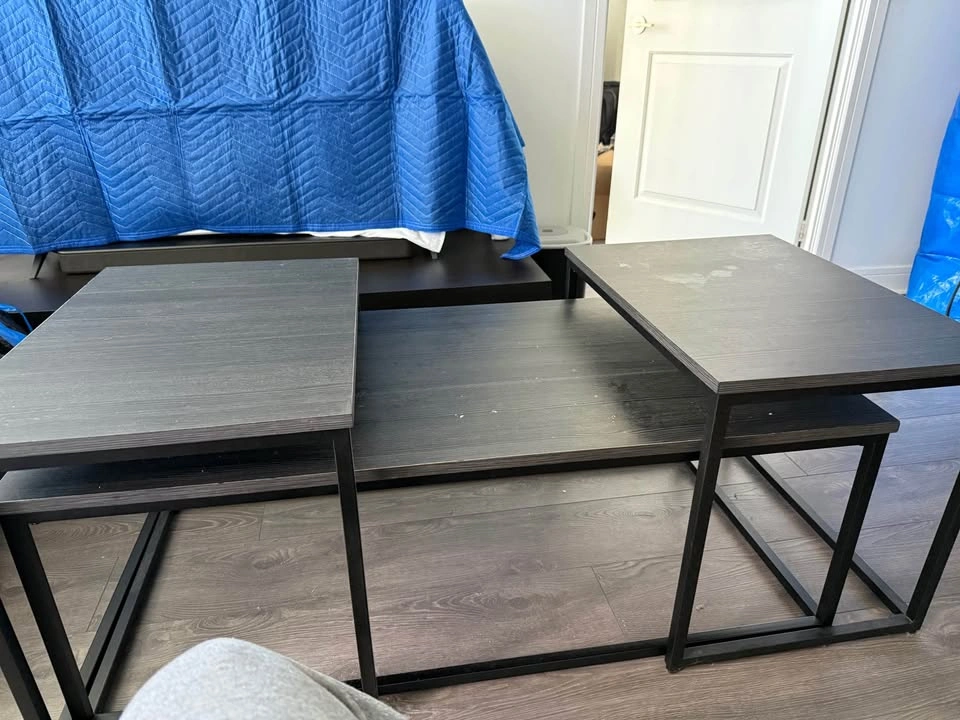 Moving Sale - coffee table and side tables - photo 2