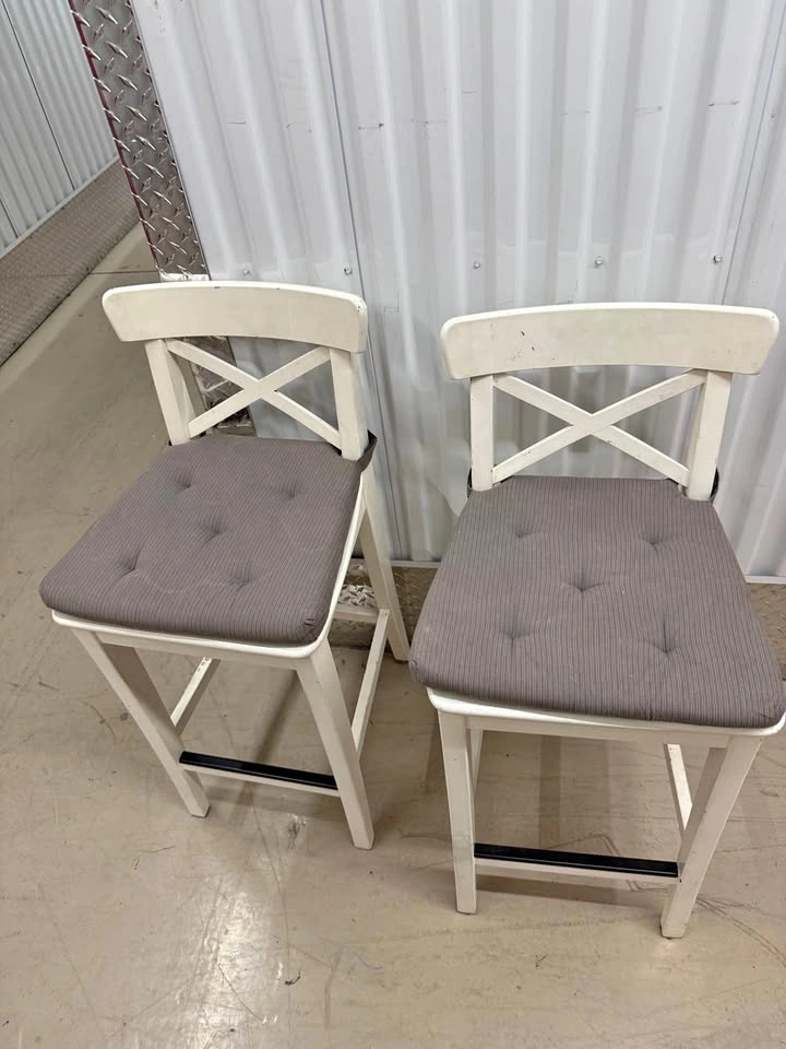 Moving Sale - White high chairs