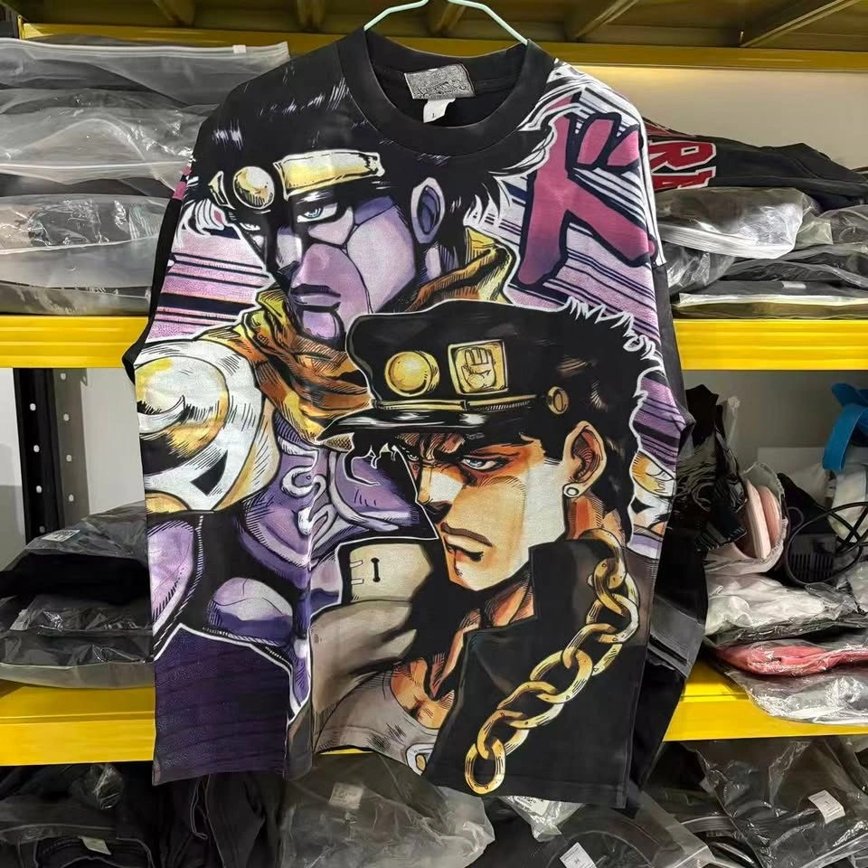 Oversized Jojo Bizarre Adventure Jotaro T-Shirt (L/XL) - photo 3