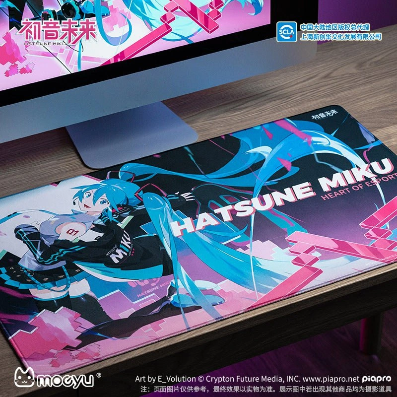 Moeyu: Hatsune Miku Gaming Heart Series Large Mouse Pad - photo 4