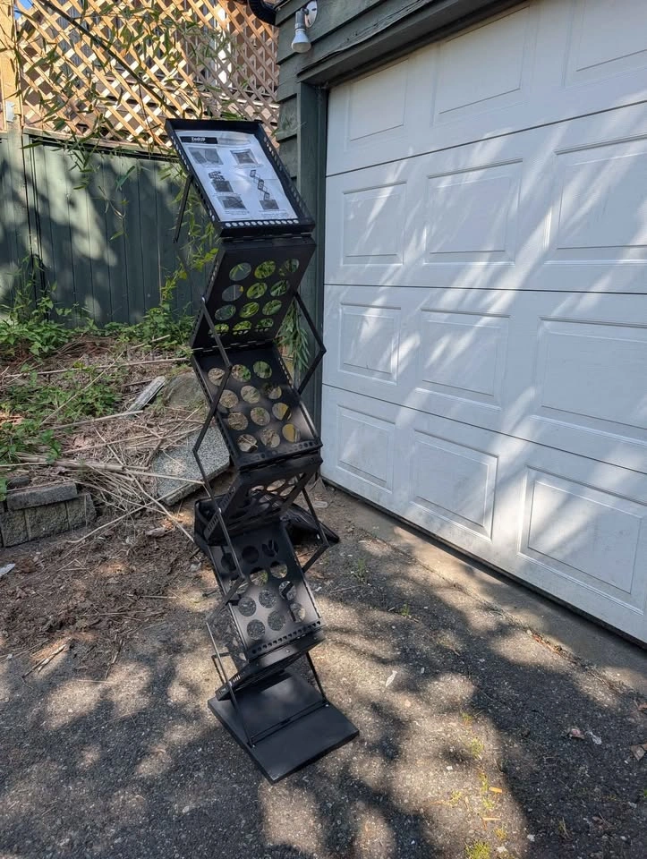 Magazine rack 6 tier collapsible comes with bag retails $200+ - photo 2